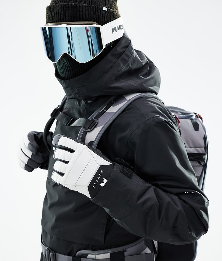 Montec Kilo 21 Skihansker Light Grey, Image 5 of 6