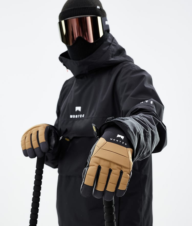 Montec Kilo 21 Skihansker Gold, Image 5 of 6