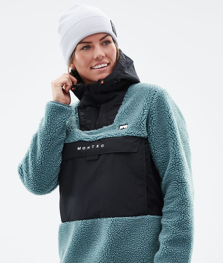 Montec Lima W 21 Fleecegenser Dame Atlantic/Black, Image 2 of 10