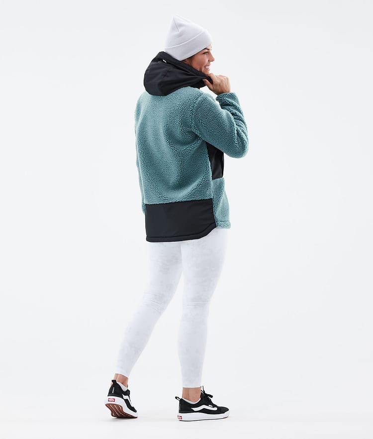 Montec Lima W 21 Fleecegenser Dame Atlantic/Black, Image 5 of 10