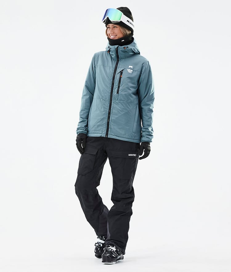 Montec Toasty W 60Gsm Mellomlags jakke Ski Dame Atlantic, Image 5 of 11