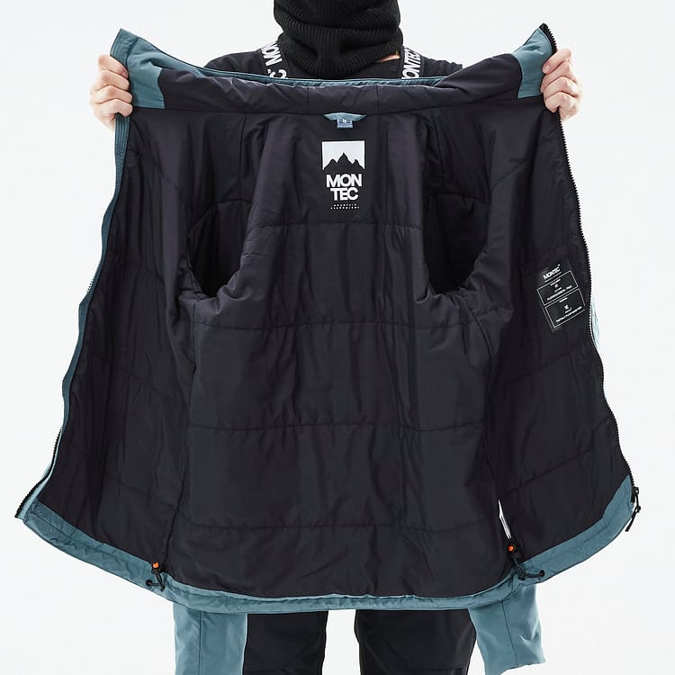 Montec Toasty W 60Gsm Mellomlags jakke Outdoor Dame Atlantic, Image 9 of 9