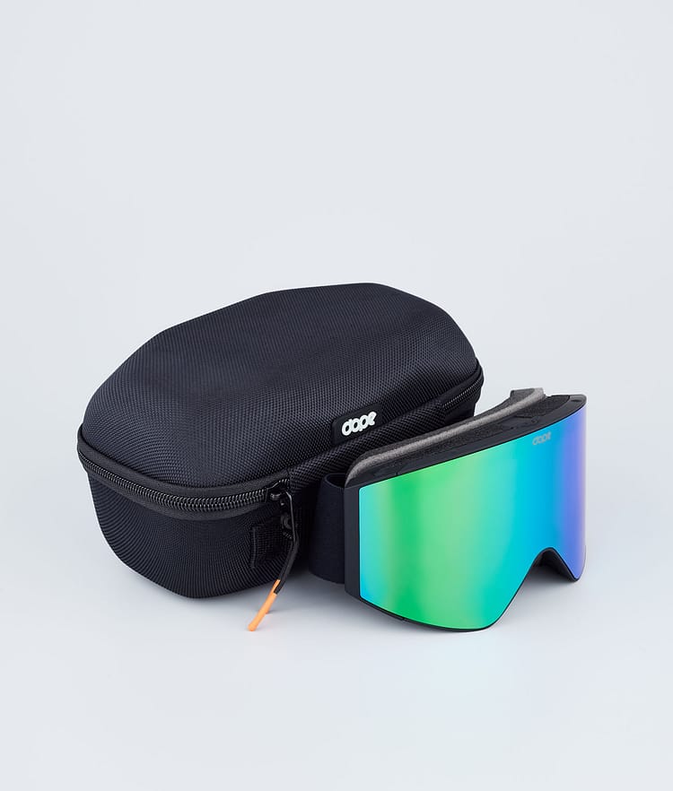 Dope Sight 21 Skibriller Black/Green Mirror, Image 4 of 6