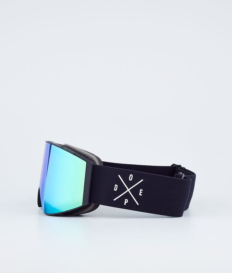 Dope Sight 21 Skibriller Black/Green Mirror, Image 5 of 6