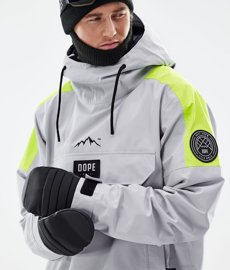 Dope Blizzard LE Skijakke Herre Limited Edition Stripe Light Grey, Bilde 3 av 10
