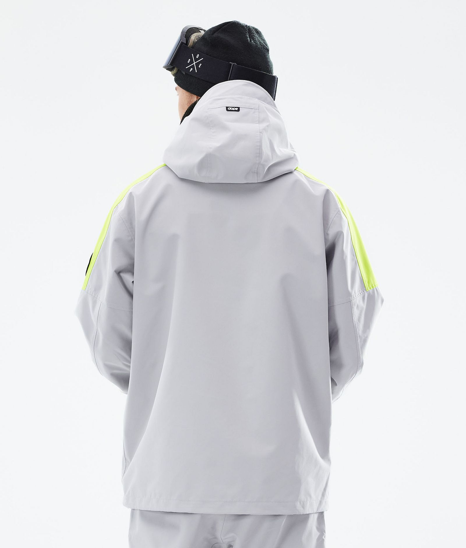 Dope Blizzard LE Skijakke Herre Limited Edition Stripe Light Grey, Bilde 8 av 10