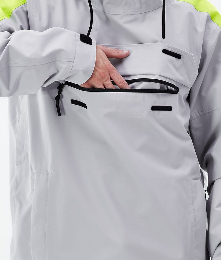 Dope Blizzard LE Skijakke Herre Limited Edition Stripe Light Grey, Bilde 10 av 10