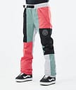 Dope Blizzard LE W Snowboardbukse Dame Limited Edition Patchwork Coral