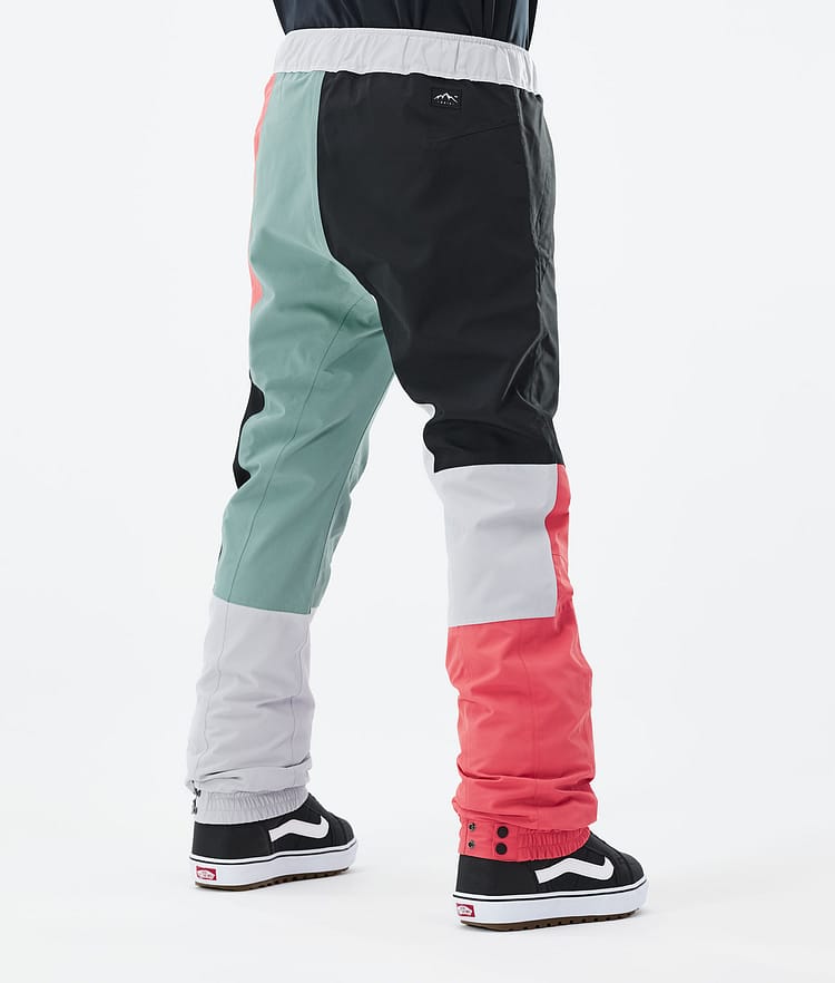 Dope Blizzard LE W Snowboardbukse Dame Limited Edition Patchwork Coral, Image 3 of 4