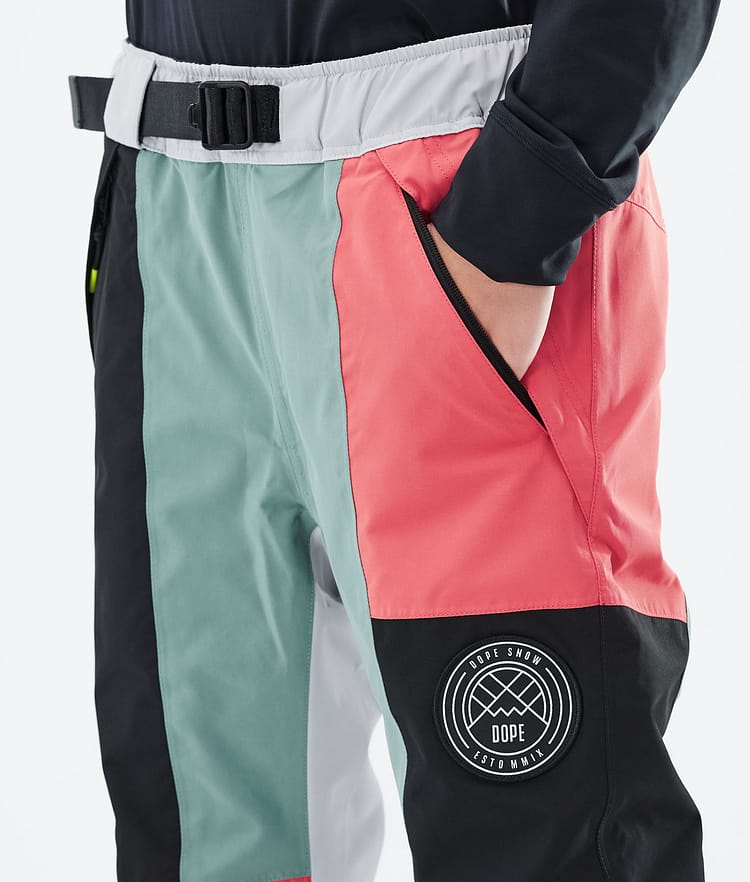 Dope Blizzard LE W Snowboardbukse Dame Limited Edition Patchwork Coral, Image 4 of 4