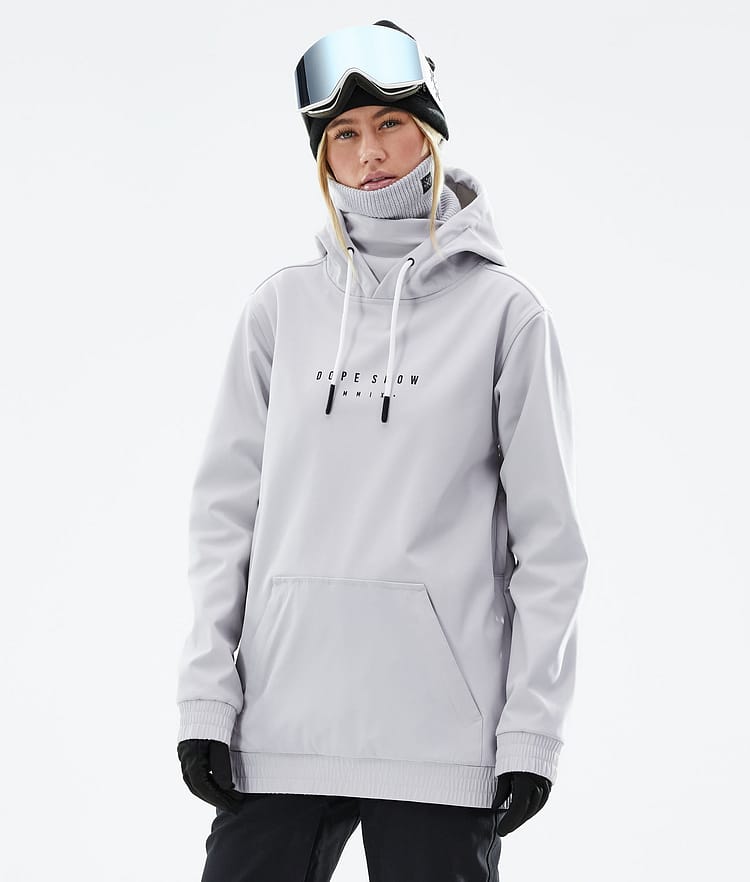 Dope Yeti W 21 Snowboardjakke Dame Range Light Grey, Image 2 of 8