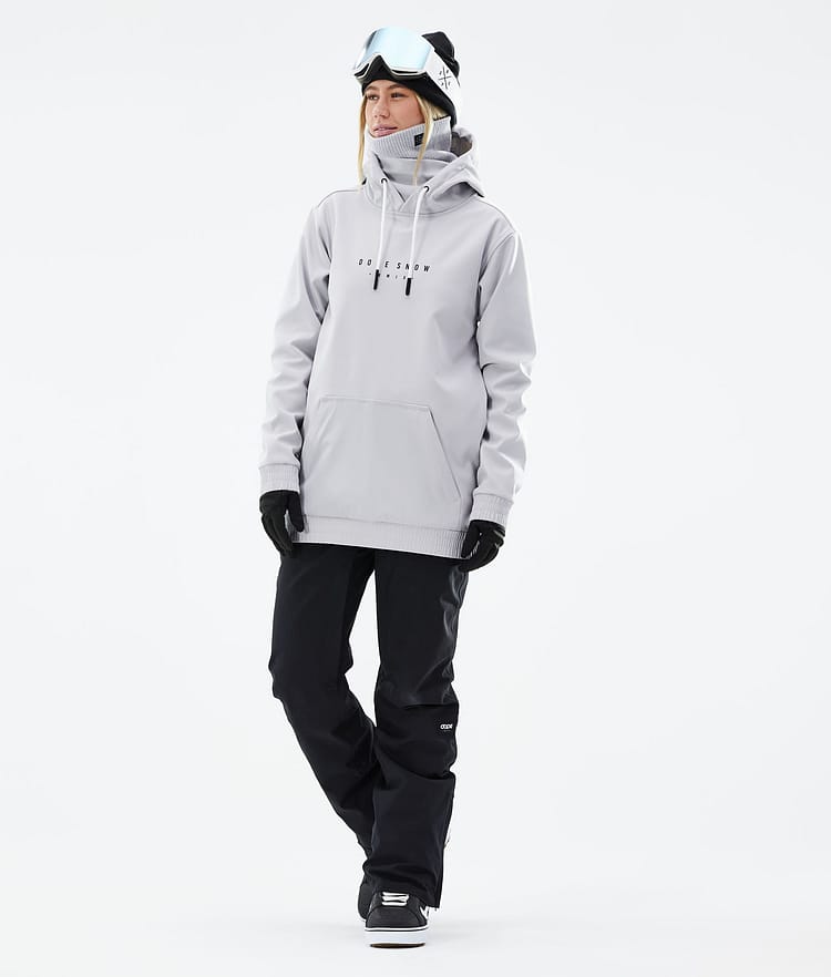 Dope Yeti W 21 Snowboardjakke Dame Range Light Grey, Image 6 of 8