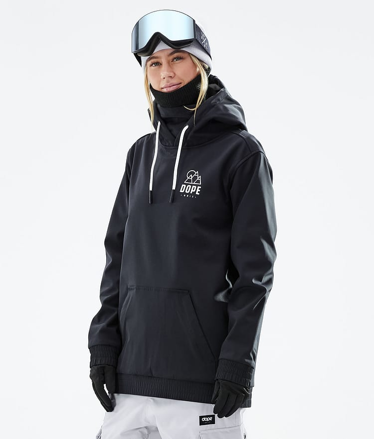 Dope Yeti W 21 Snowboardjakke Dame Rise Black, Image 2 of 8