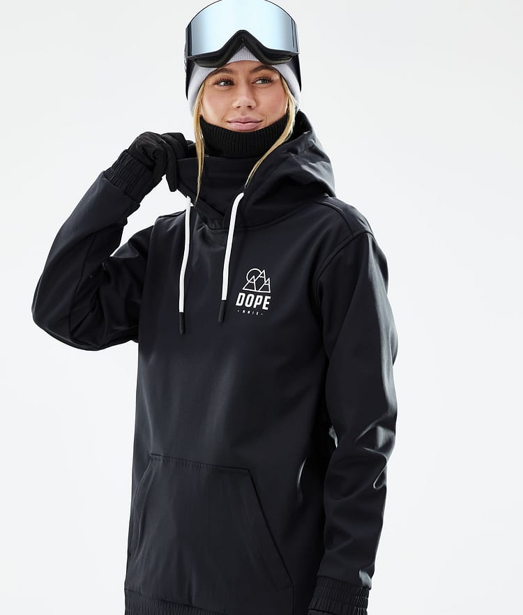 Dope Yeti W 21 Snowboardjakke Dame Rise Black, Image 4 of 8