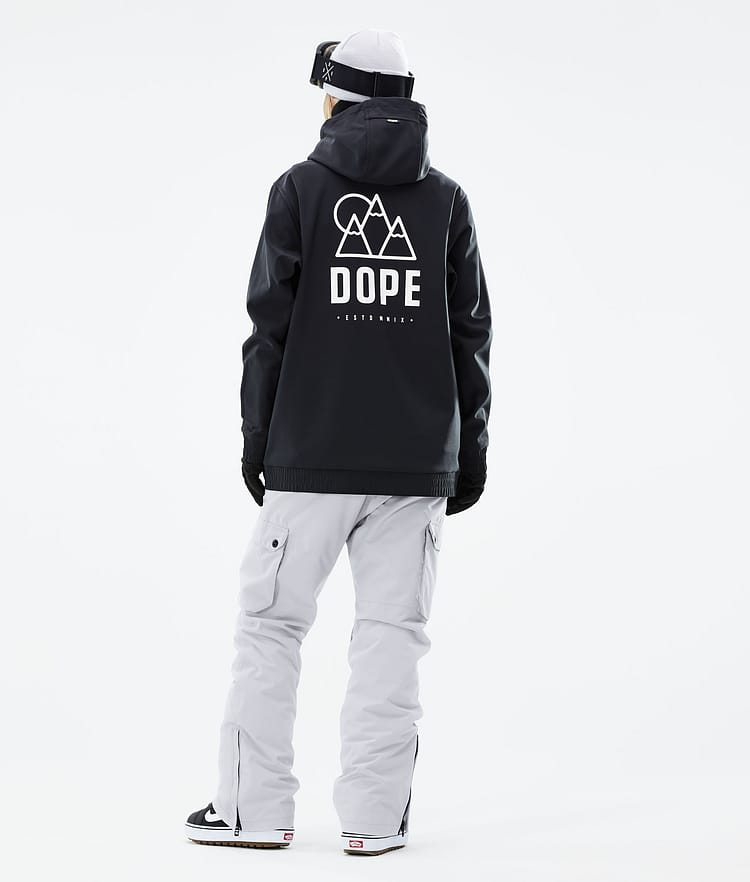 Dope Yeti W 21 Snowboardjakke Dame Rise Black, Image 5 of 8