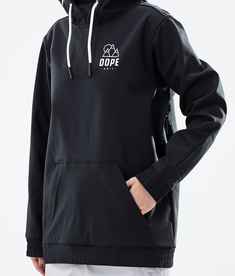 Dope Yeti W 21 Snowboardjakke Dame Rise Black, Image 8 of 8
