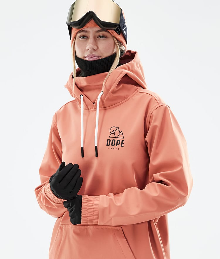 Dope Yeti W 21 Snowboardjakke Dame Rise Peach, Image 4 of 9