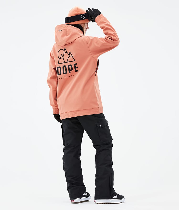 Dope Yeti W 21 Snowboardjakke Dame Rise Peach, Image 5 of 9