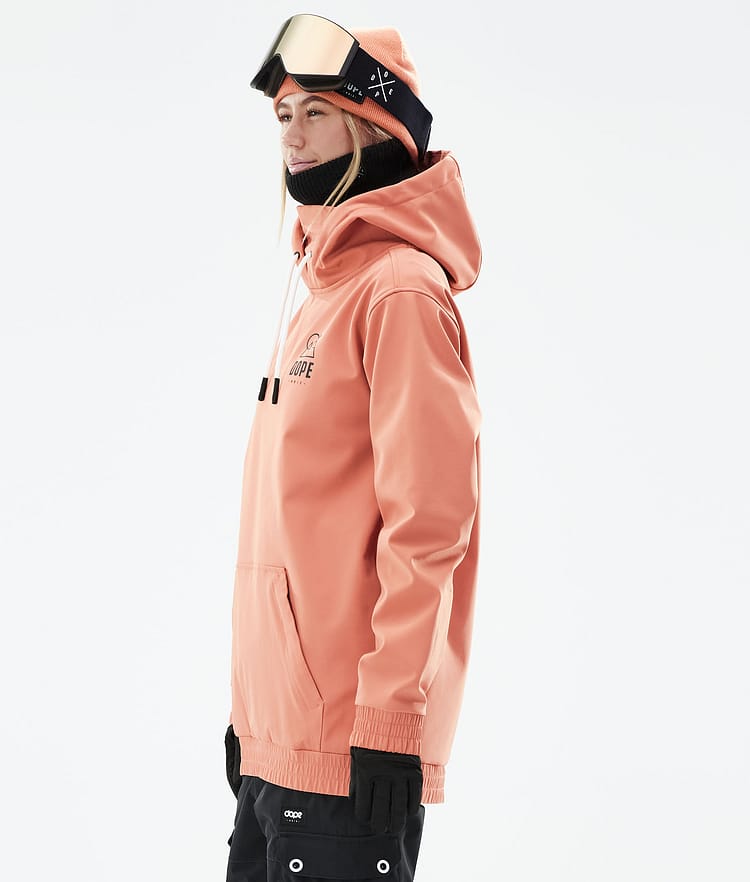 Dope Yeti W 21 Snowboardjakke Dame Rise Peach, Image 7 of 9