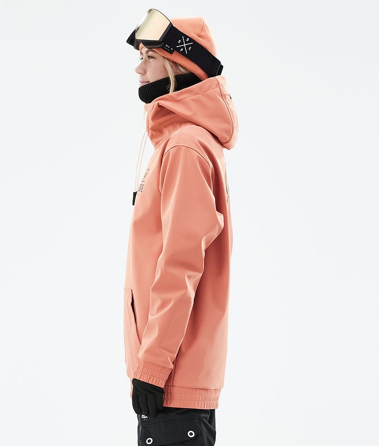 Dope Yeti W 21 Skijakke Dame Rise Peach, Image 7 of 9