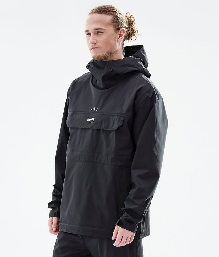 Dope Downpour Regnjakke Herre Black, Bilde 1 av 10