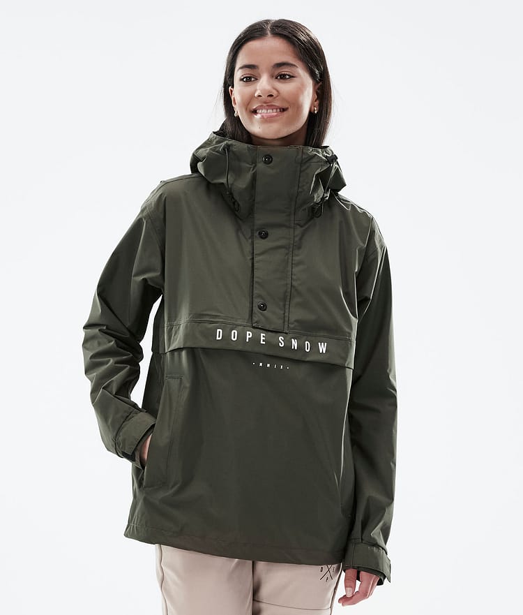 Dope Legacy Light W Turjakke Dame Olive Green, Bilde 1 av 9