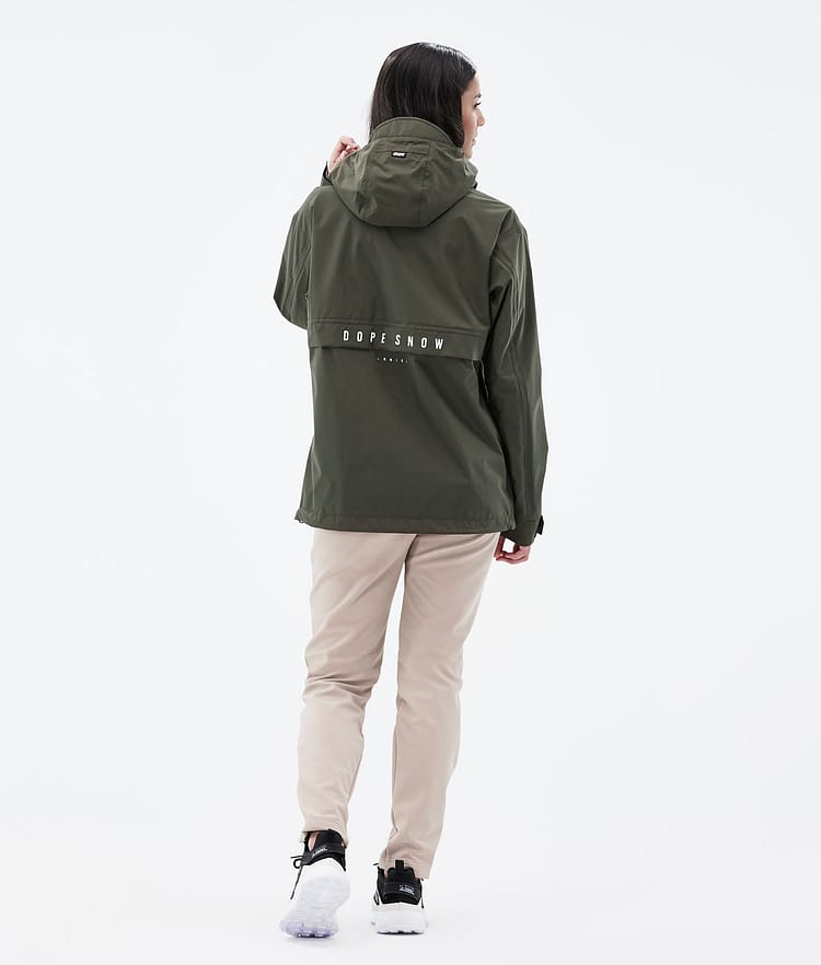 Dope Legacy Light W Turjakke Dame Olive Green, Bilde 4 av 9