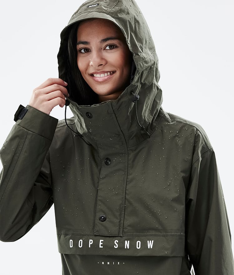 Dope Legacy Light W Turjakke Dame Olive Green, Bilde 5 av 9