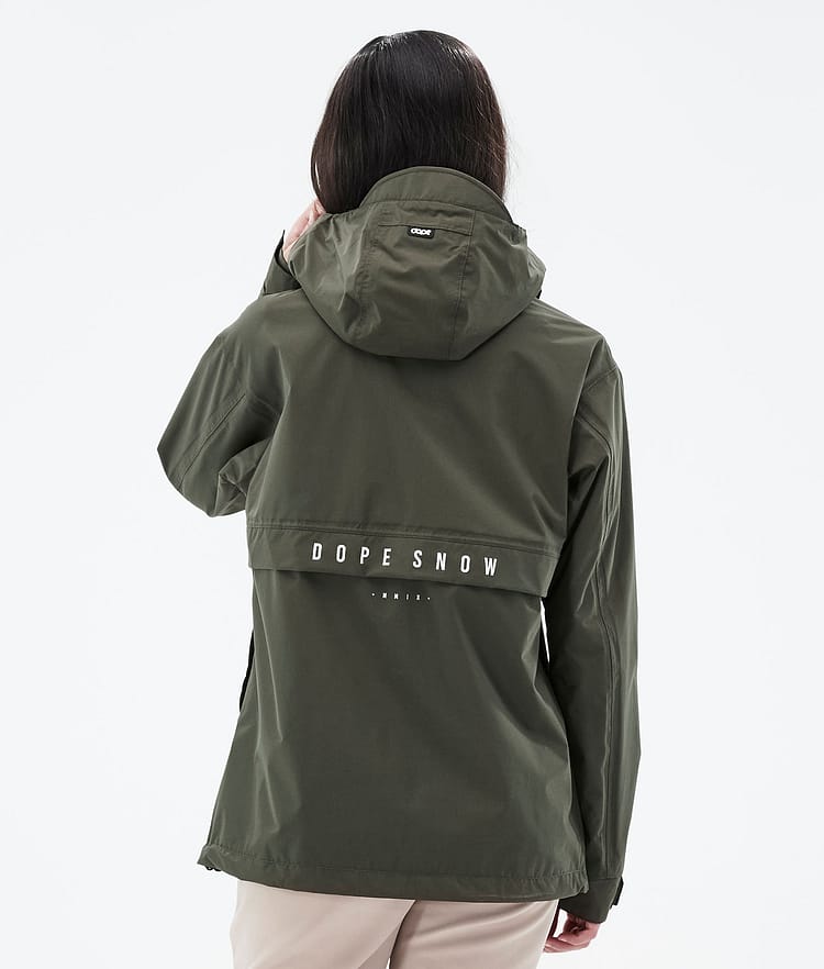 Dope Legacy Light W Turjakke Dame Olive Green, Bilde 7 av 9