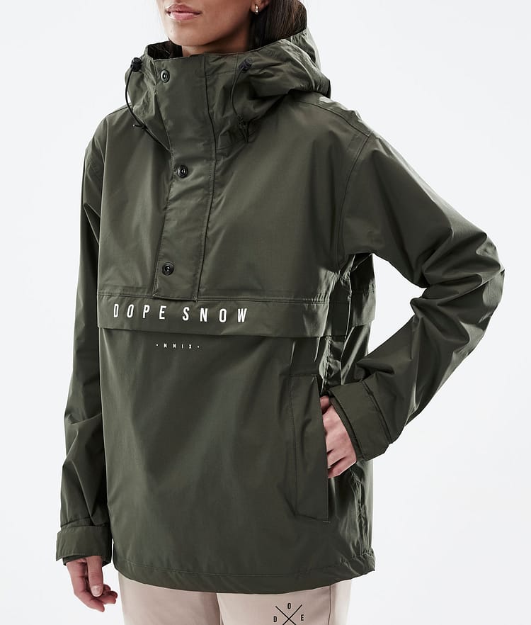 Dope Legacy Light W Turjakke Dame Olive Green, Bilde 8 av 9