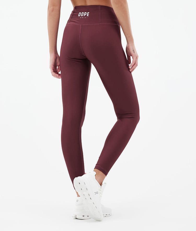 Dope Lofty Leggings Dame Burgundy, Bilde 2 av 7