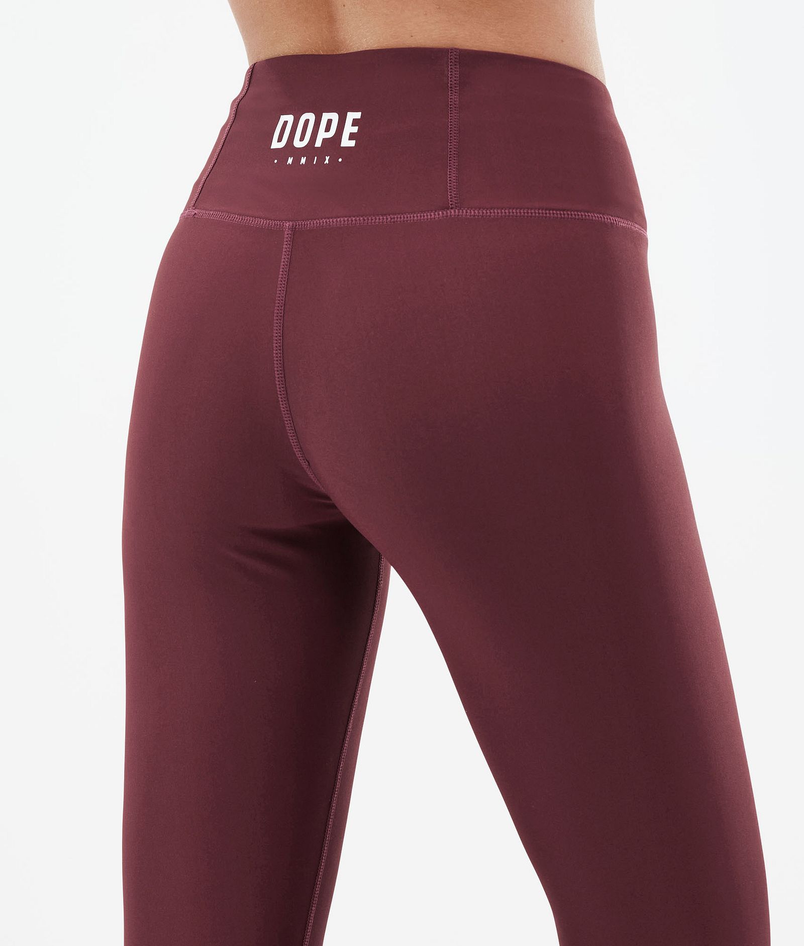 Dope Lofty Leggings Dame Burgundy, Bilde 6 av 7