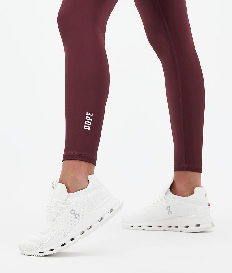 Dope Lofty Leggings Dame Burgundy