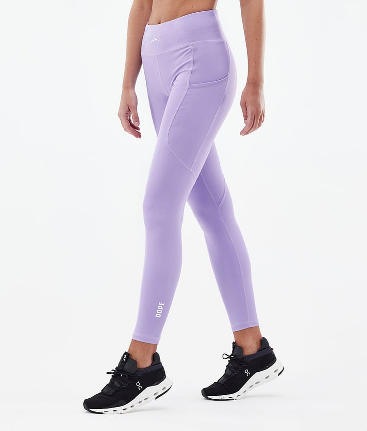 Dope Lofty Tech Leggings Dame Faded Violet, Bilde 1 av 8