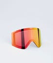 Dope Sight 2021 Goggle Lens Ekstralinse Snow Herre Red Mirror