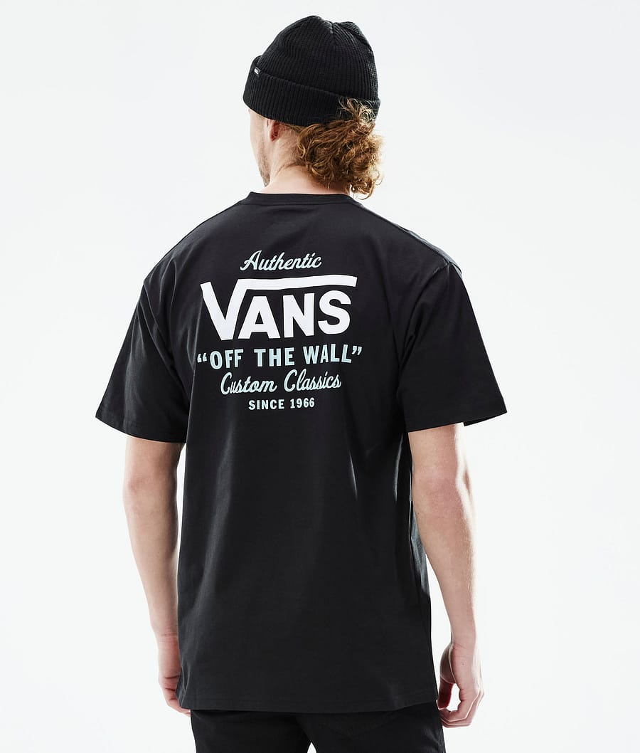 Vans Holder St Classic T-shirt Black/Aquatic/White