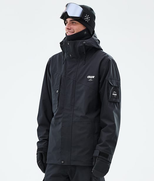 Dope Adept Snowboardjakke Herre Blackout