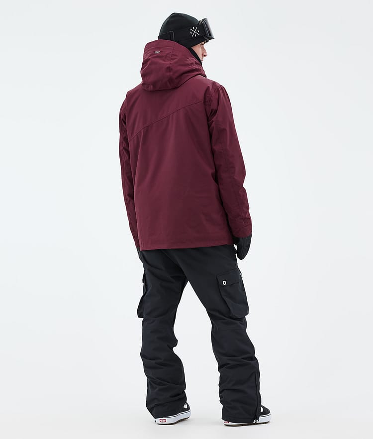 Dope Adept Snowboardjakke Herre Burgundy, Bilde 4 av 9