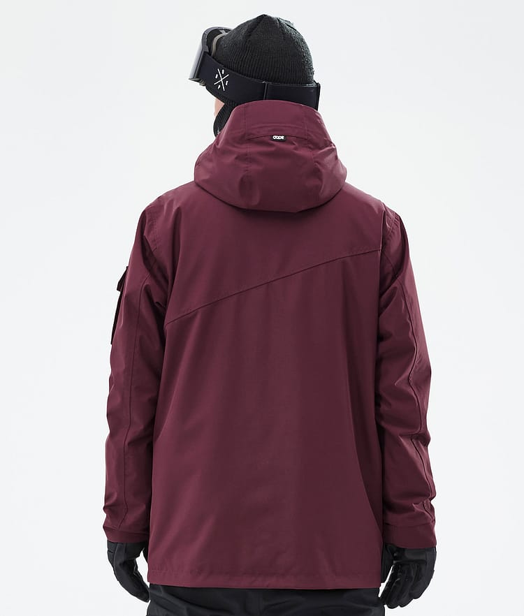 Dope Adept Snowboardjakke Herre Burgundy