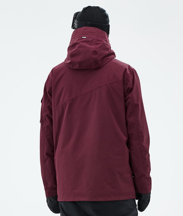 Dope Adept Snowboardjakke Herre Burgundy, Bilde 6 av 9