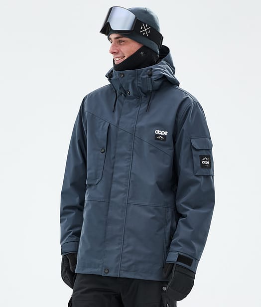 Dope Adept Snowboardjakke Herre Metal Blue