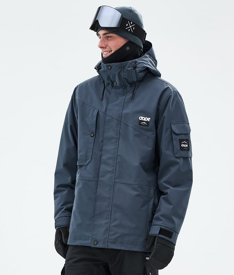 Dope Adept Snowboardjakke Herre Metal Blue, Bilde 1 av 9