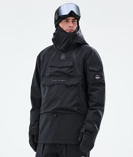 Dope Akin Snowboardjakke Herre Black