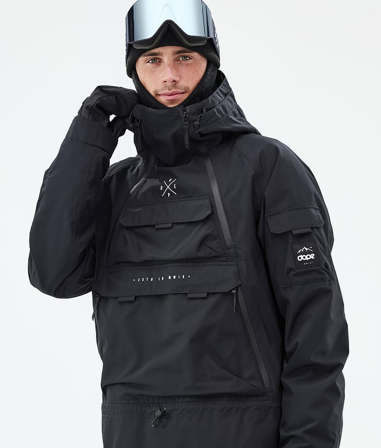 Dope Akin Snowboardjakke Herre Black