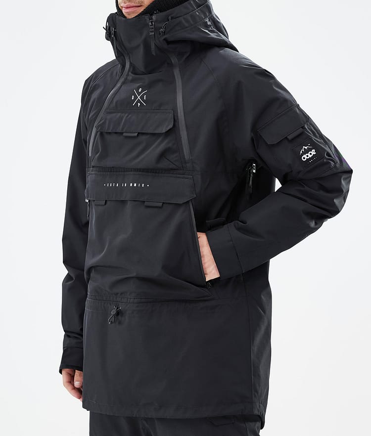 Dope Akin Snowboardjakke Herre Black