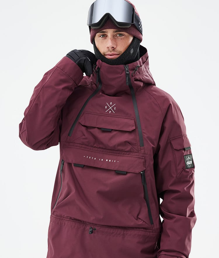 Dope Akin Skijakke Herre Burgundy, Bilde 2 av 9