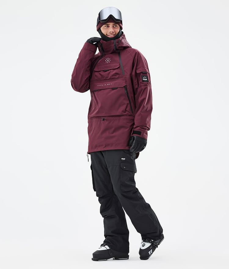 Dope Akin Skijakke Herre Burgundy, Bilde 3 av 9