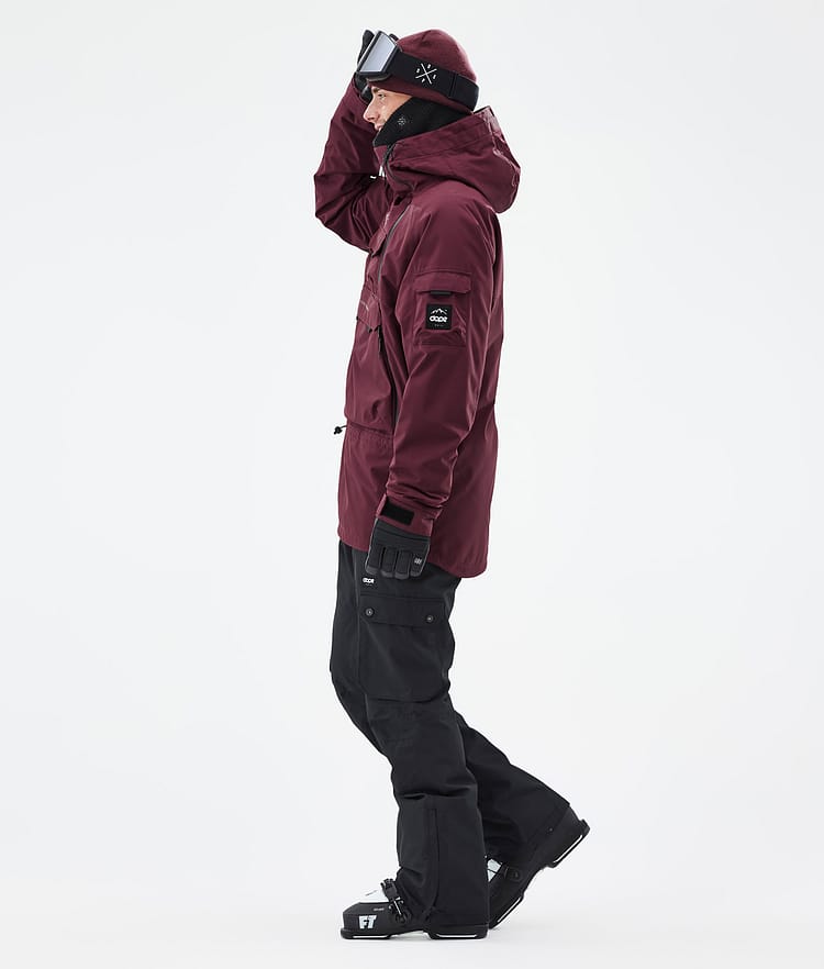 Dope Akin Skijakke Herre Burgundy, Bilde 4 av 9