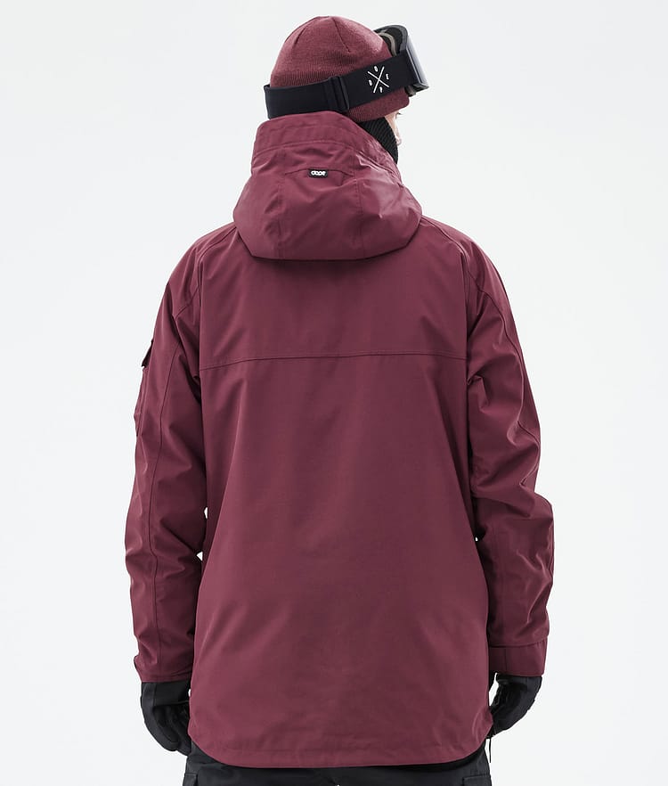 Dope Akin Snowboardjakke Herre Burgundy