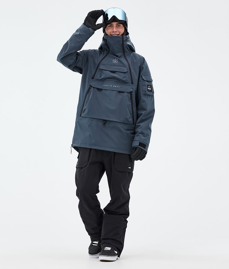 Dope Akin Snowboardjakke Herre Metal Blue, Bilde 3 av 10